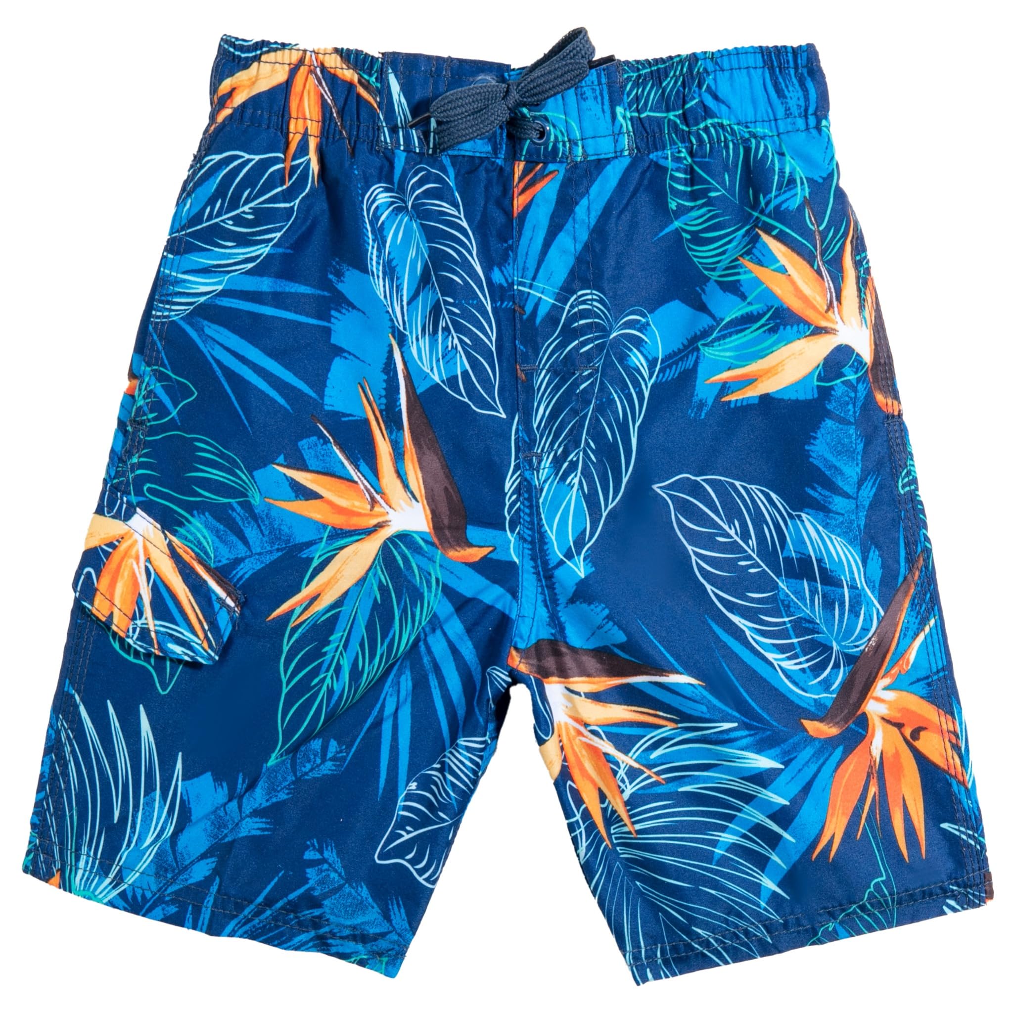 Kanu Surf Zipline Quick Dry UPF 50+ Beach Swim Trunk Costume a Pantaloncino Bambini e Ragazzi (Pacco da 1)