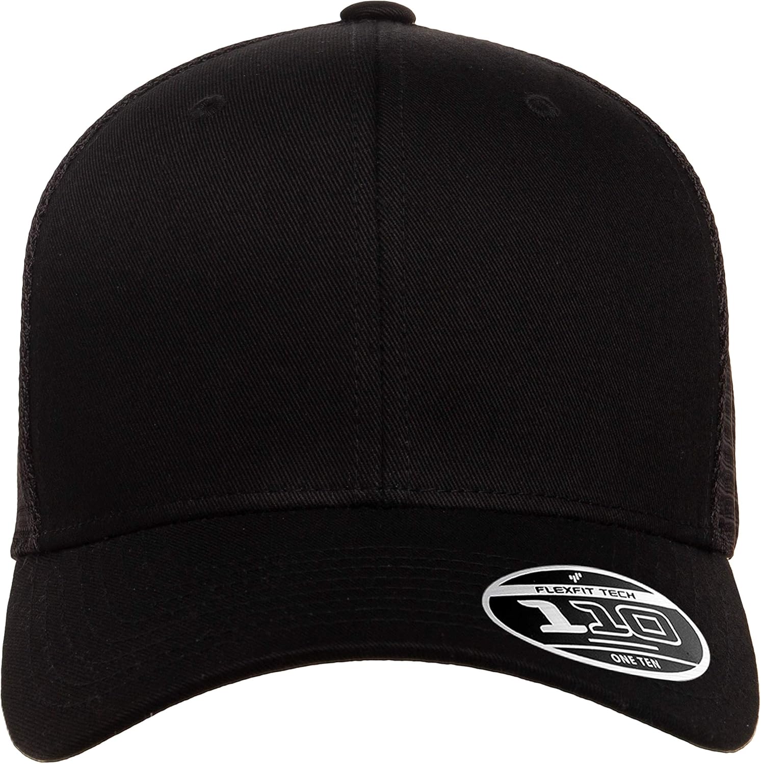 Flexfit Men's one_Size Trucker Cap, Black, Alpha - Image 2
