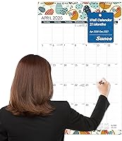 Vista 8 de SUNEE Calendario de pared 2026 grande de 22.75 x 15.5 pulgadas, calendario de 21 meses (finaliza en junio de 2027), vertical extragrande
