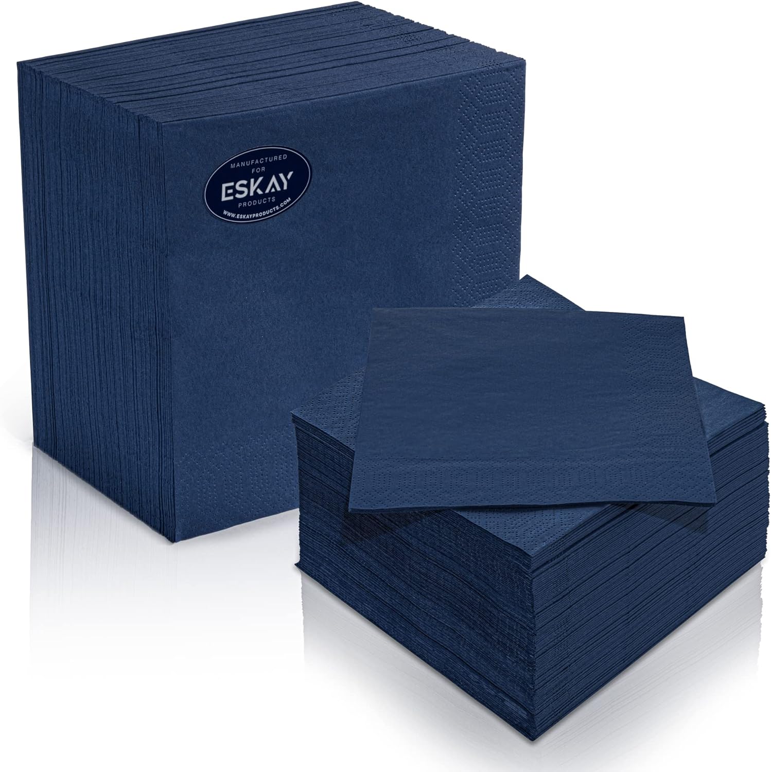 Dark Blue Lunch Napkins, 3Ply Disposable Paper NapkinsBar