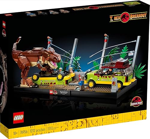 LEGO Jurassic Park T. rex Breakout 76956 (1212 piezas)
