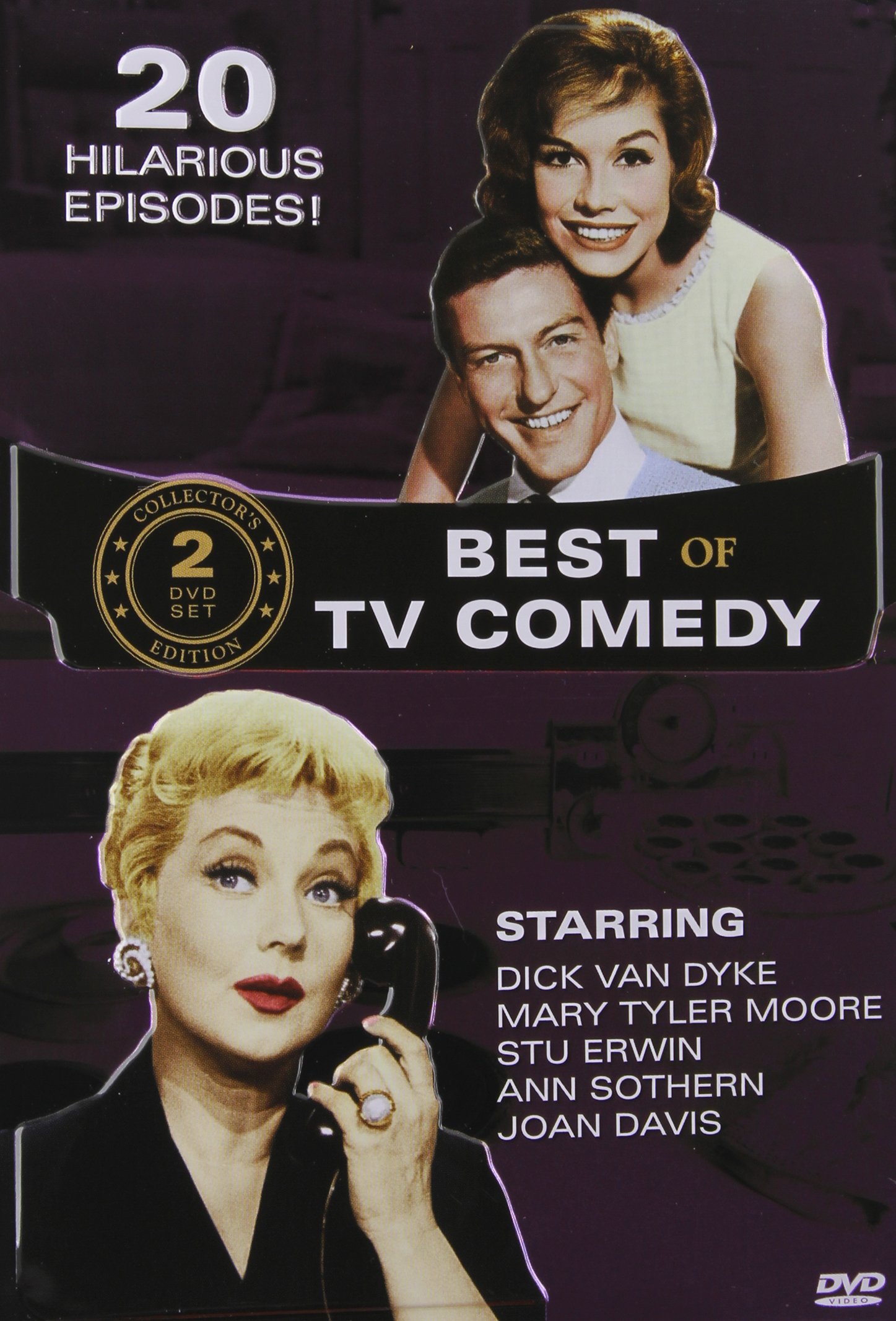DVD de Best of TV Comedy USA con las mejores series de comedia americanas