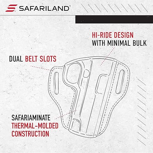 Miniatura 4 de Bianchi Safariland 6378 ALS - Funda deslizante para remo y cinturón