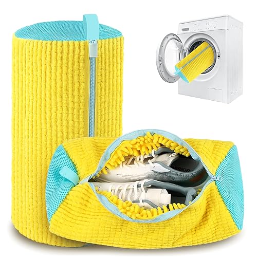 Shoe Washing Machine Bag,Laundry Shoe Bag for Washer and Dryer,2PC