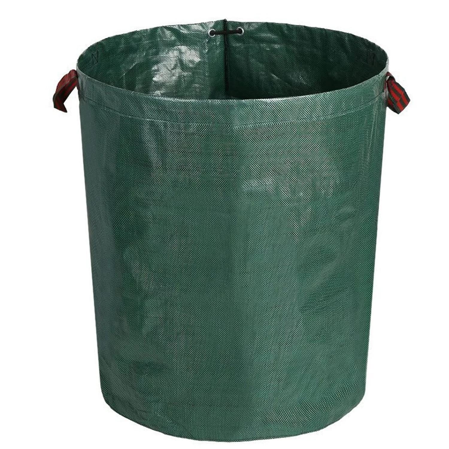 120L/272L/300L/400L/500L Gartenabfallsack 1 Gartensack UV-Stabil Getreidesäcke Selbststehend Faltbar Laubsack Gartensäcke, Mit 4 Griffe Gartenblatt-Unkrautbehälter ( Color : 4pcs , Size : 500L )