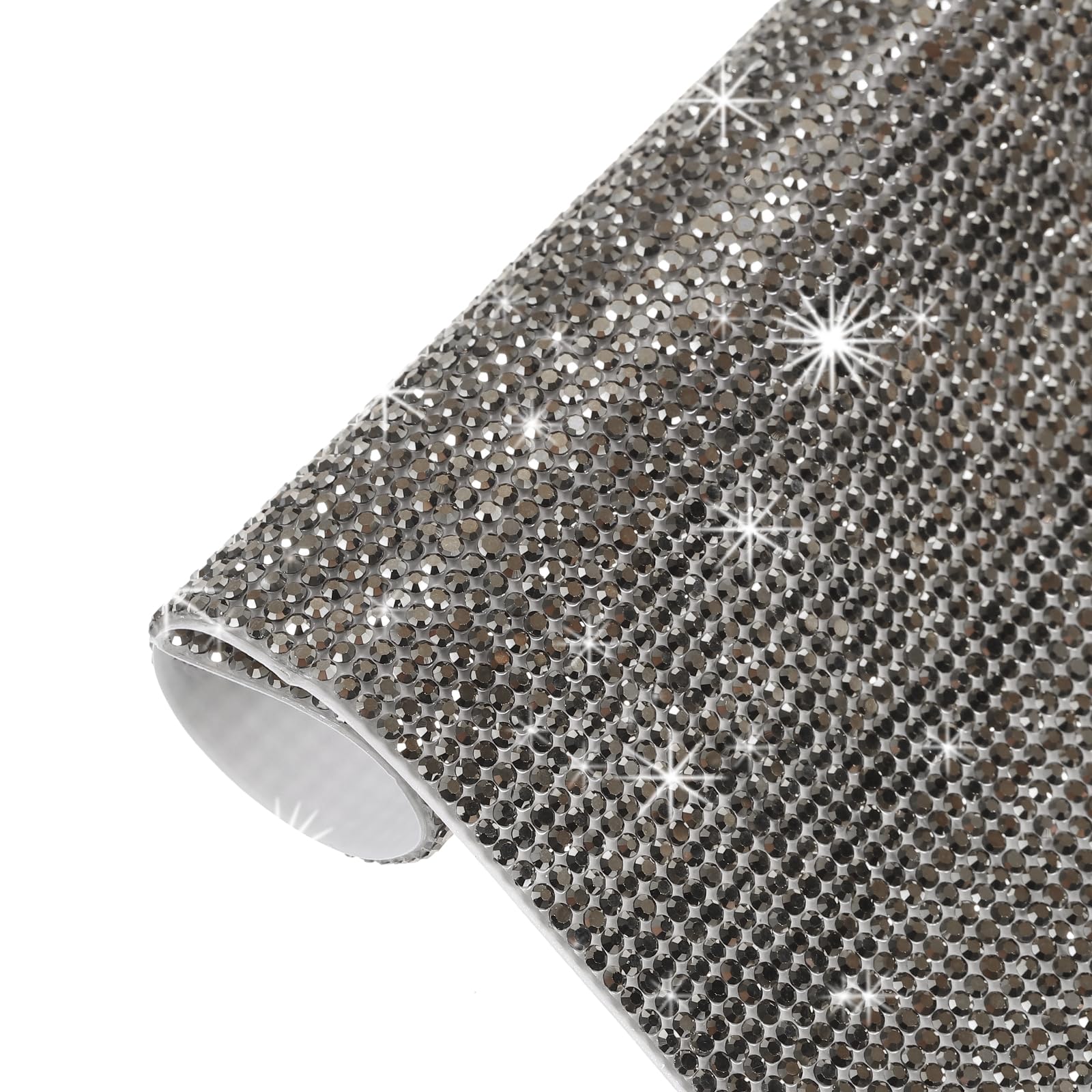 Hoja de diamantes de imitación de cristal autoadhesiva para reparar y decorar ropa dañada DIY