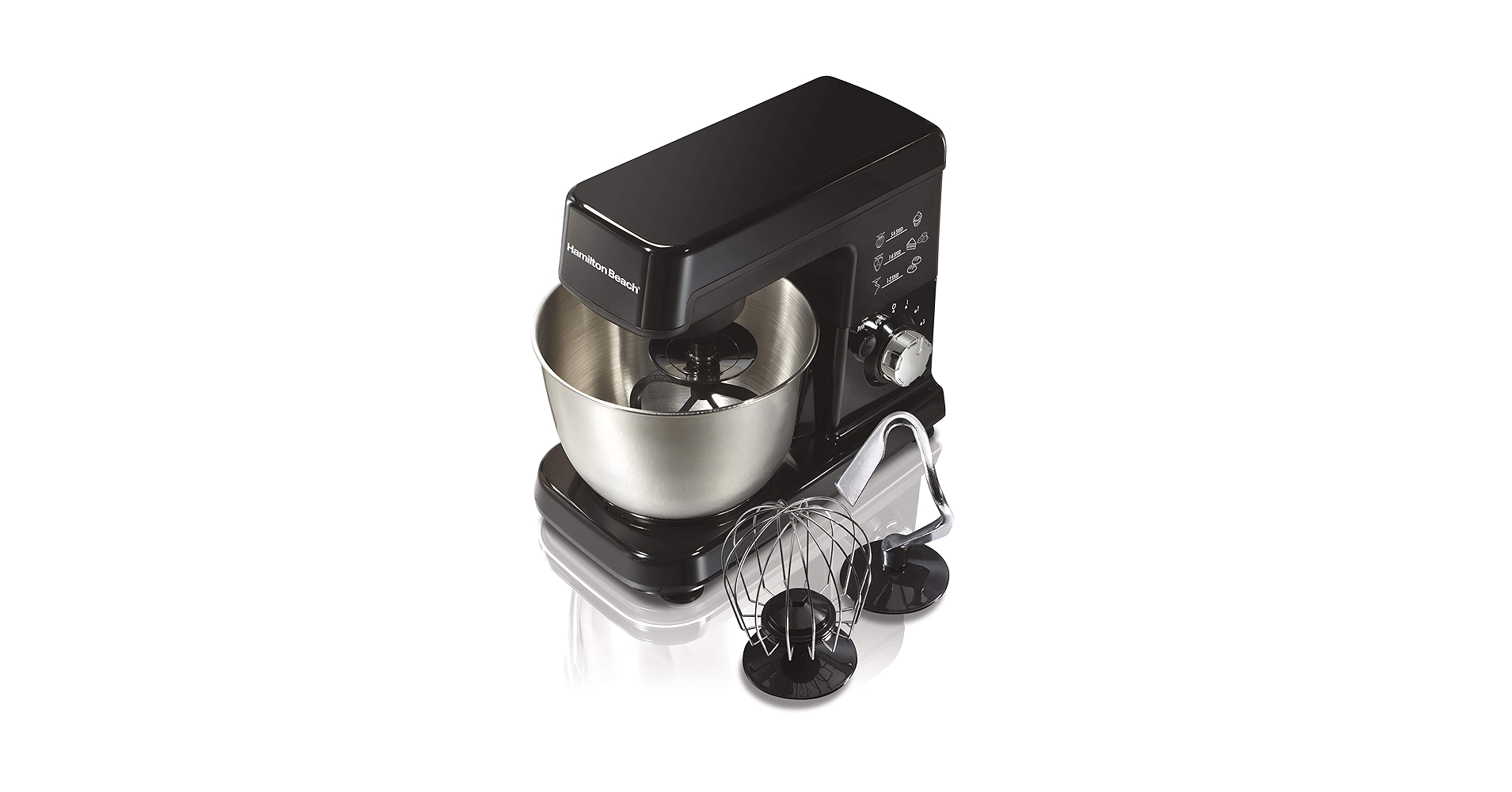 Amazon.com: Hamilton Beach 6 Speed Electric Stand Mixer with