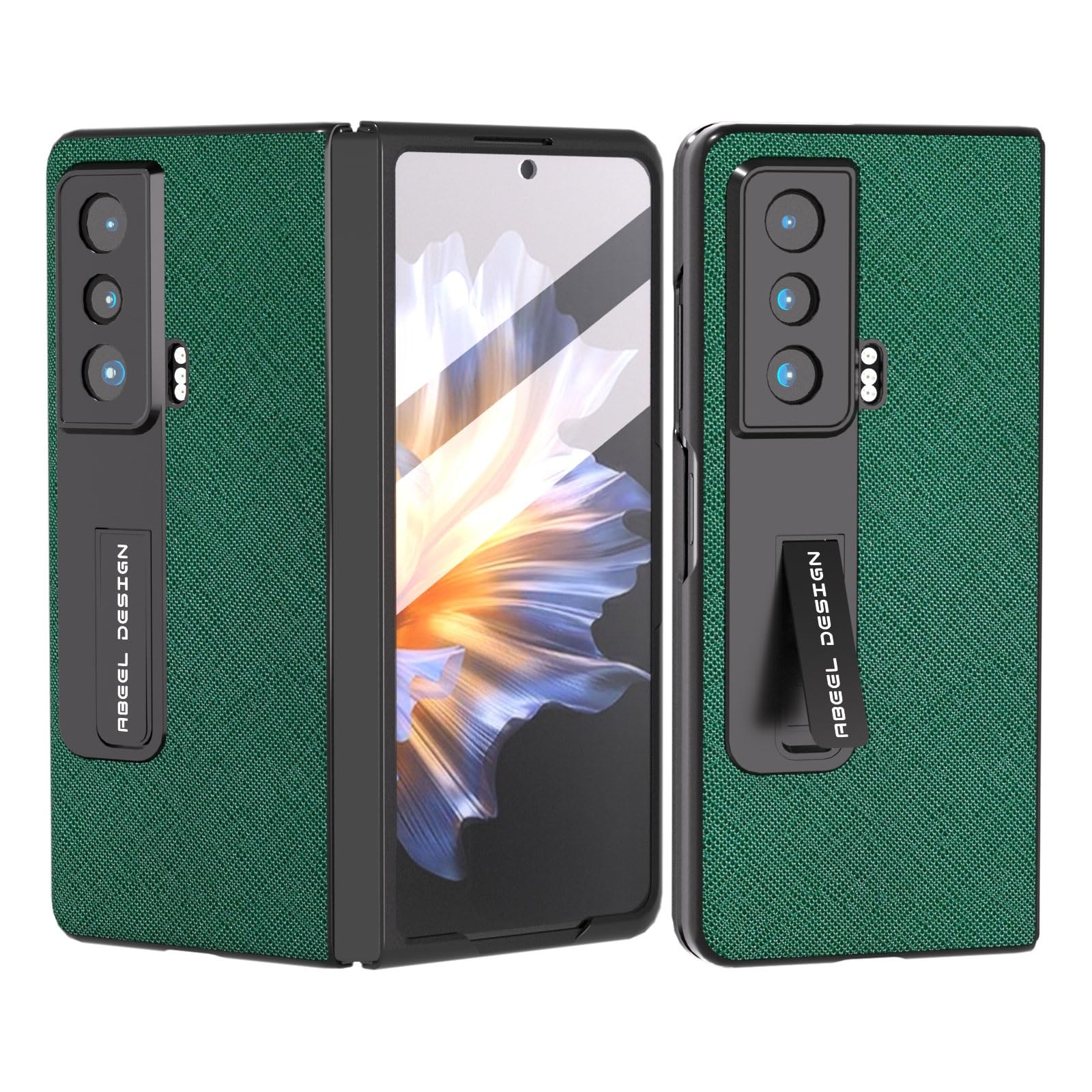 Étui Honor Magic VS antichoc cuir véritable béquille protection écran - 6