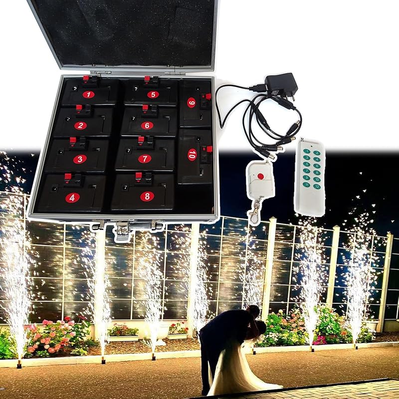Wasd3Pods Encendedor de Fuegos Artificiales a Distancia – Seguro, Ecológico y Fácil de Usar para Adultos, Ideal para Fiestas y Eventos,10pcs