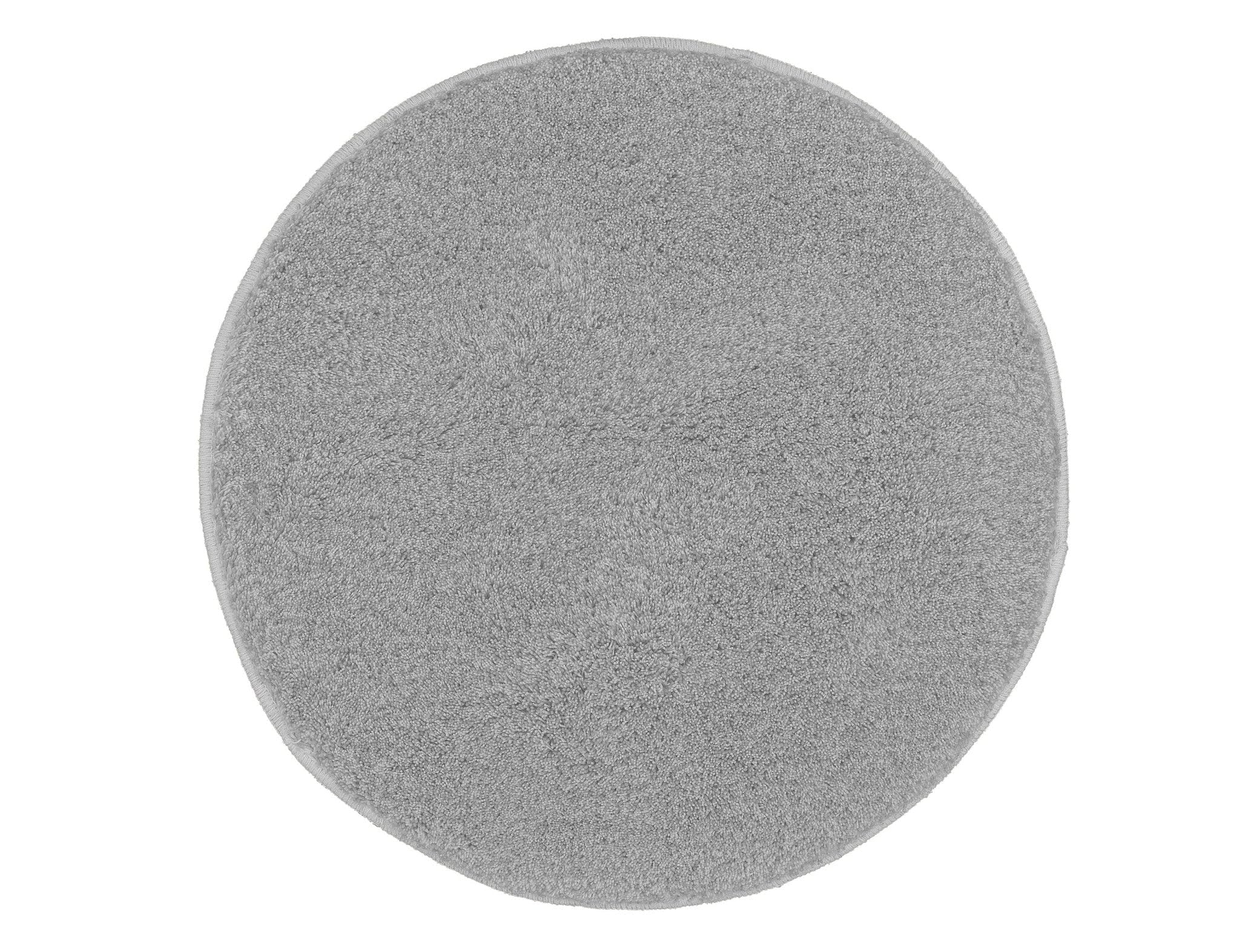 Kleine Wolke Badteppich Relax Grau 100 cm rund
