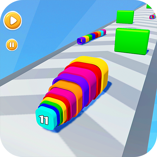 Super Smash Runner Games, Color Block Runner 3D Games, Box Runner
