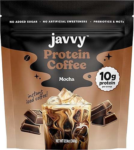Mocha Protein Iced Coffee - Premium Whey Protein & Instant