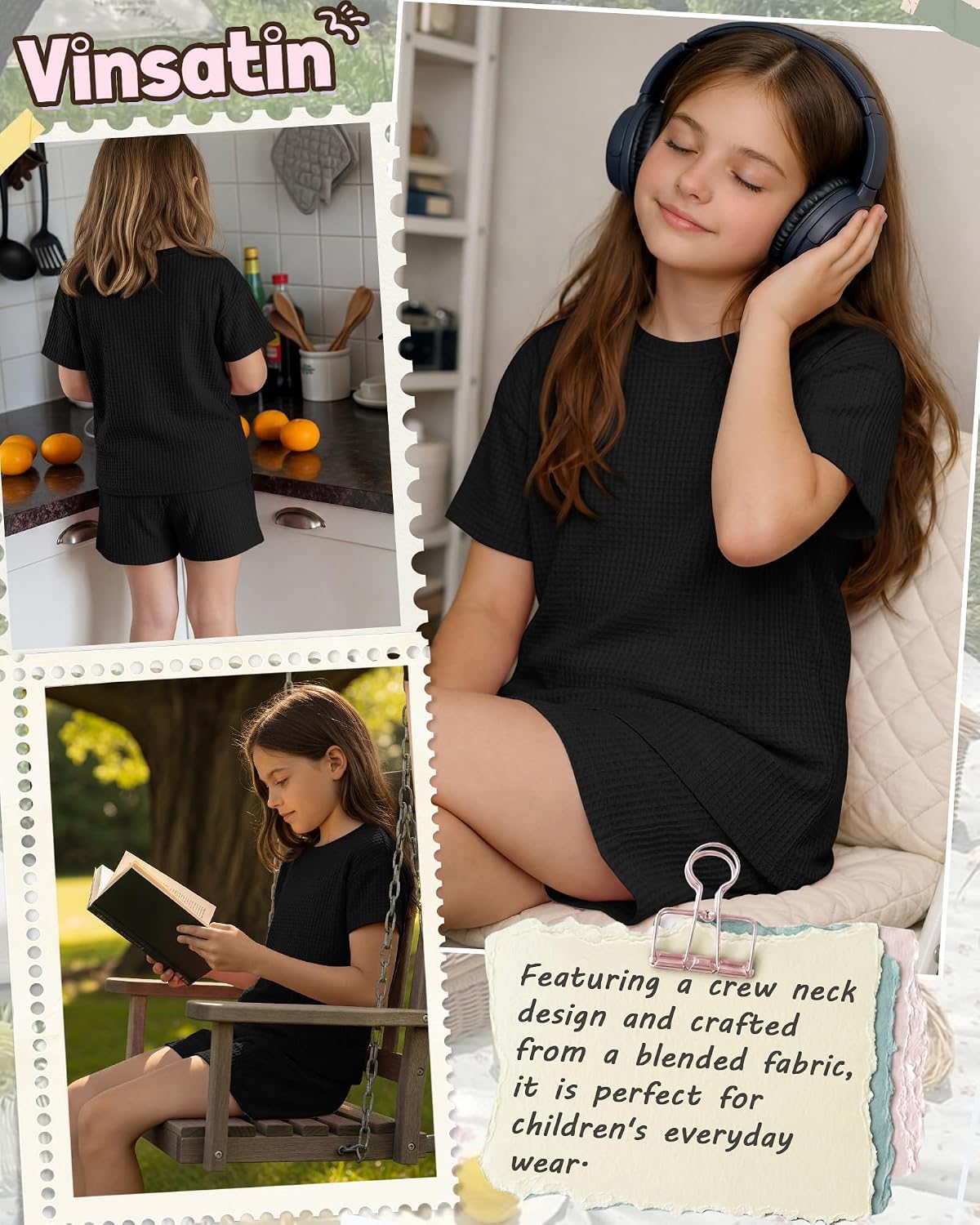 Girls' 2 Piece Summer Outfits