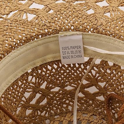 Western Cowboyhut Aus Stroh – Formbarer Sonnenhut Für Damen & Herren Im Sommer-Design