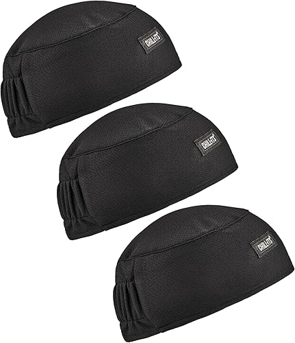 Miniatura 12 de Gorro de alto rendimiento Ergodyne Chill-Its® 6630 para absorción de la humedad, color azul