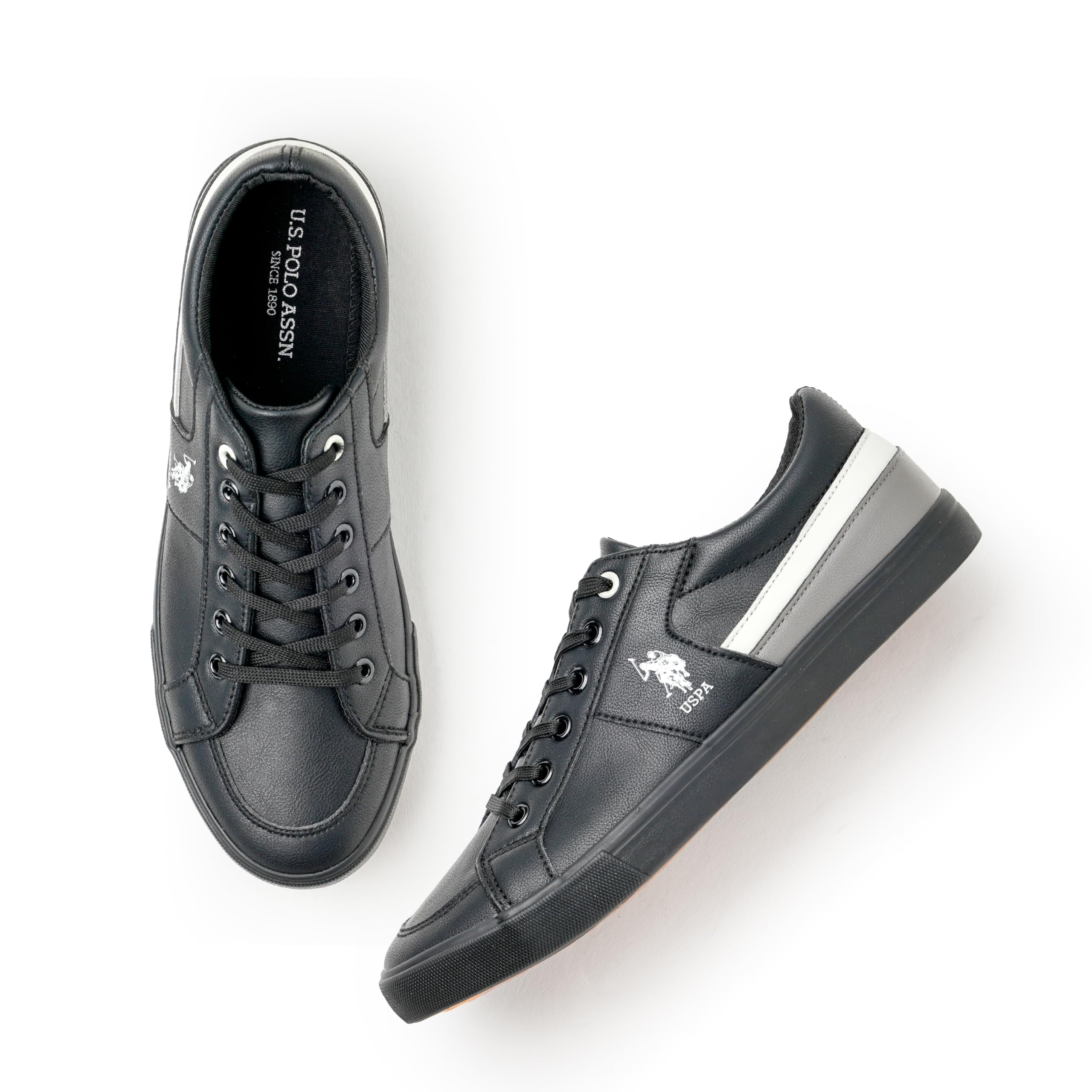 U.S. Polo Assn. CLARKIN 3.0 Mens Black Sneakers-(UK/11) (US/12) (2FD23578Z01) (B0CKBLZS5M) Amazon Price History, Amazon Price Tracker