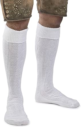 Trachtensocken Herren Damen - Baumwolle Schoppersocken Für Oktoberfest & Lederhose