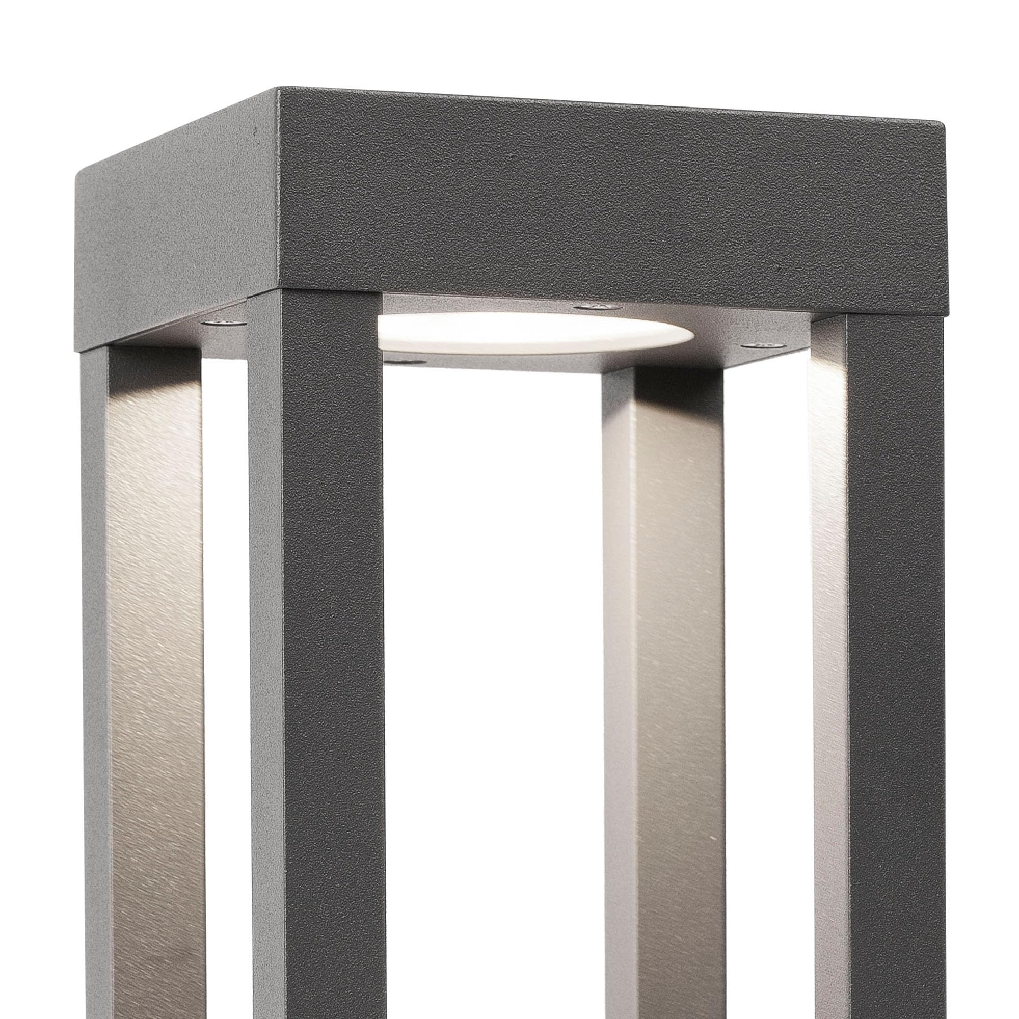 Faro Barcelona 70753 - AGRA 650 Baliza gris oscuro 3000K