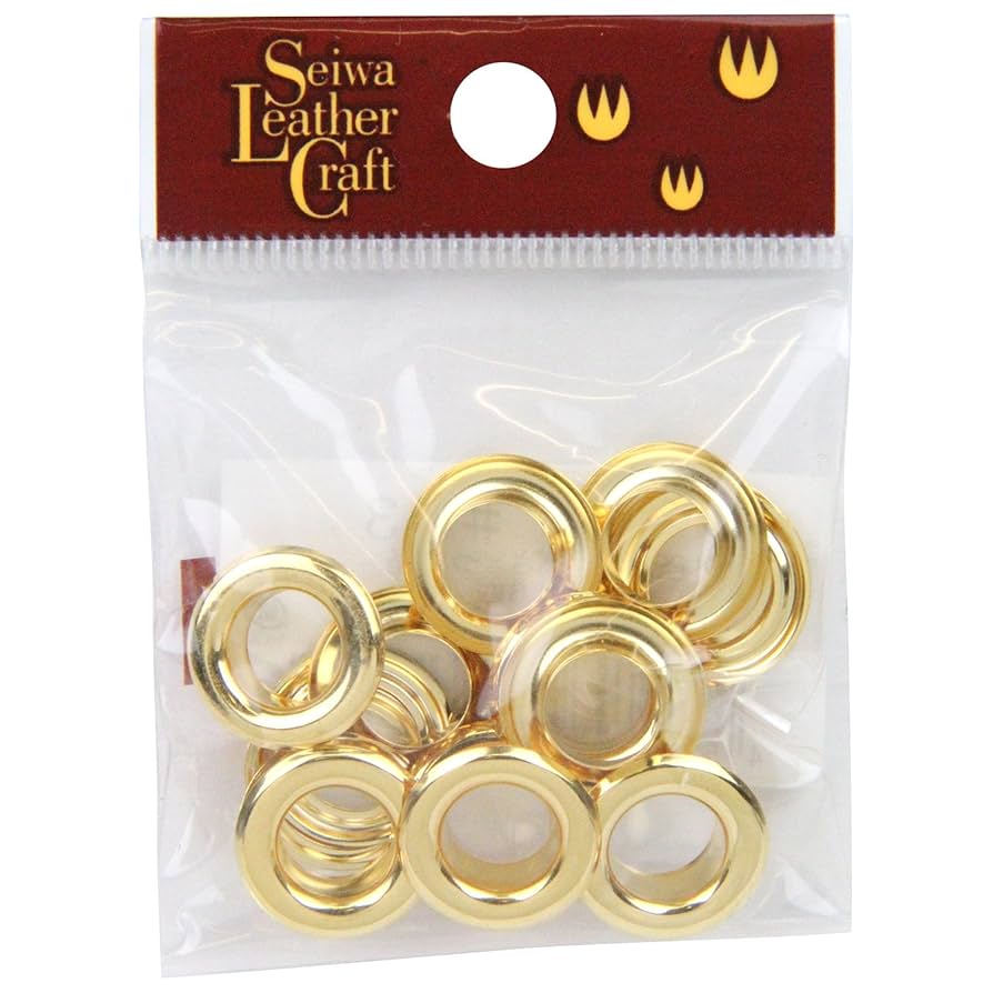 Amazon.co.jp: SEIWA ハトメ #23 10個入 9.5×6×16mm 本金メッキ
