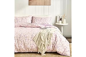 Purple-Pink Duvet Cover: A Sleep Haven Infused with Floral Charm