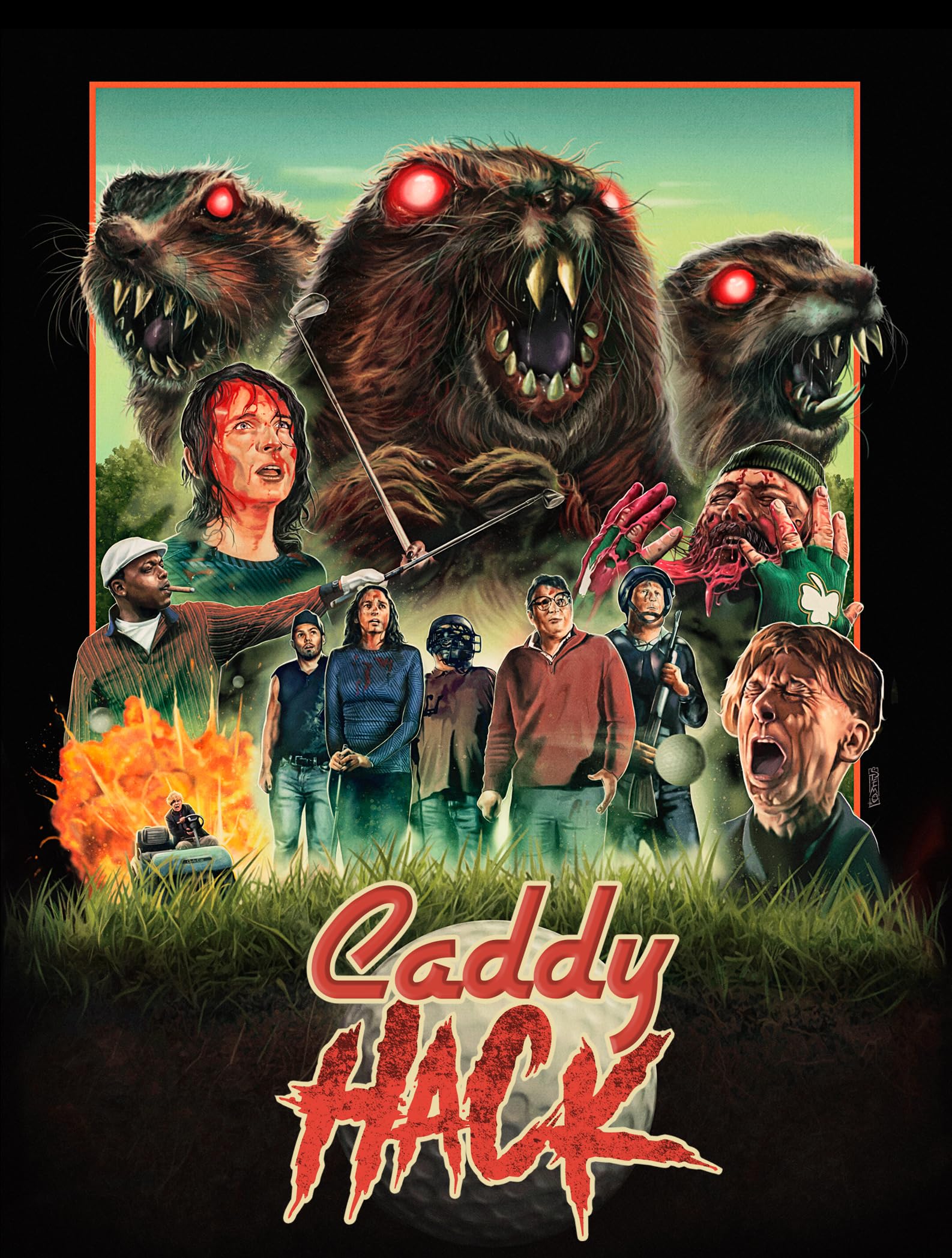 Caddy Hack en Blu-ray para noches de cine de terror