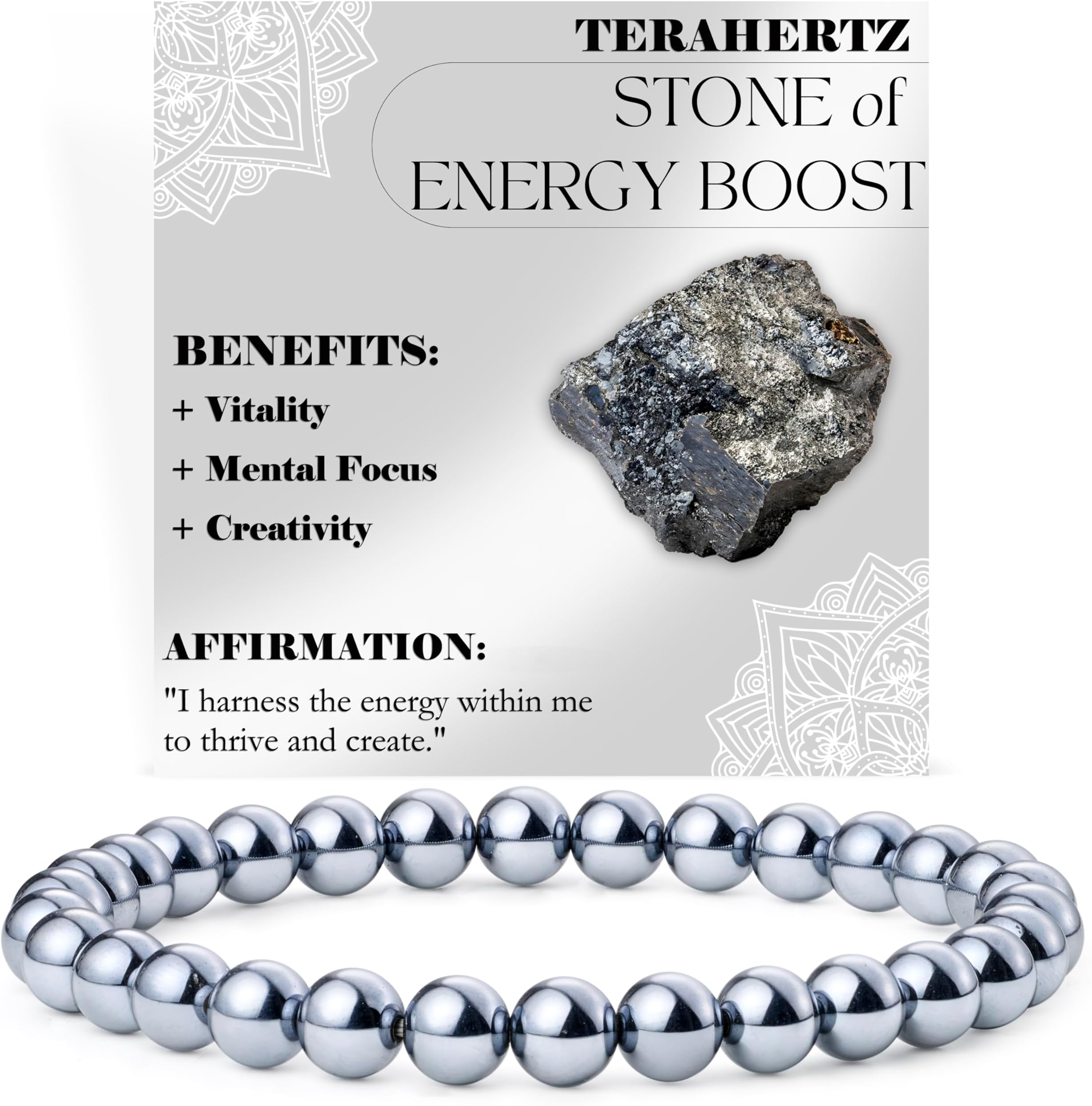 Bivei 6mm Beaded Bracelets for Women Handmade Semi Precious Natural Stone Stretch Elastic Jewelry Yoga Protection Gifts