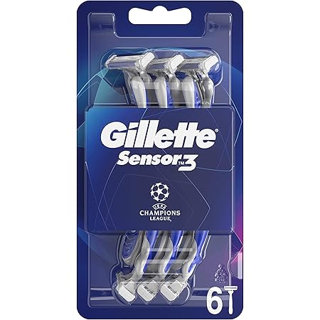 rasoir jetable gillette sensor 3