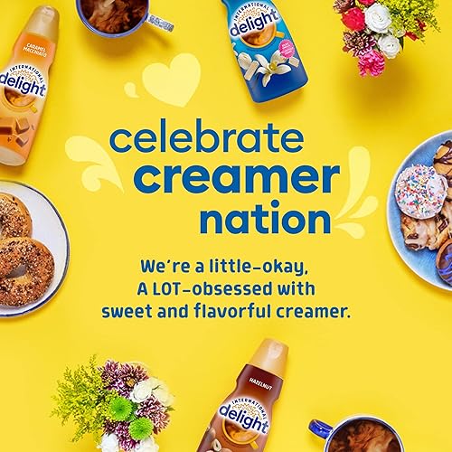 Miniatura 4 de International Delight Crema de café de avellana individual, 84 onzas líquidas, 192 unidades