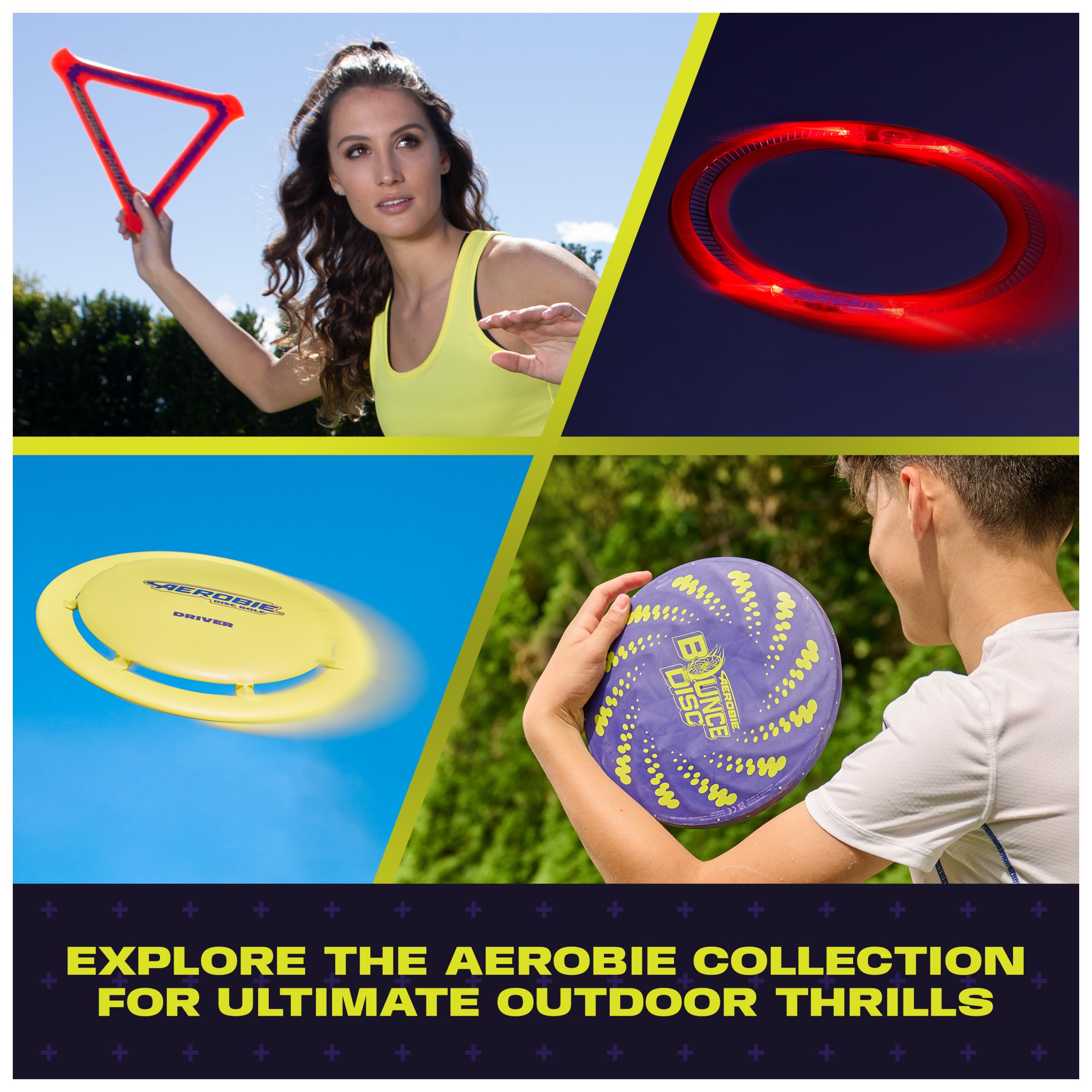 Aerobie Pro Ring High Performance Outdoor Flying Ring Disc für Kinder ab 5