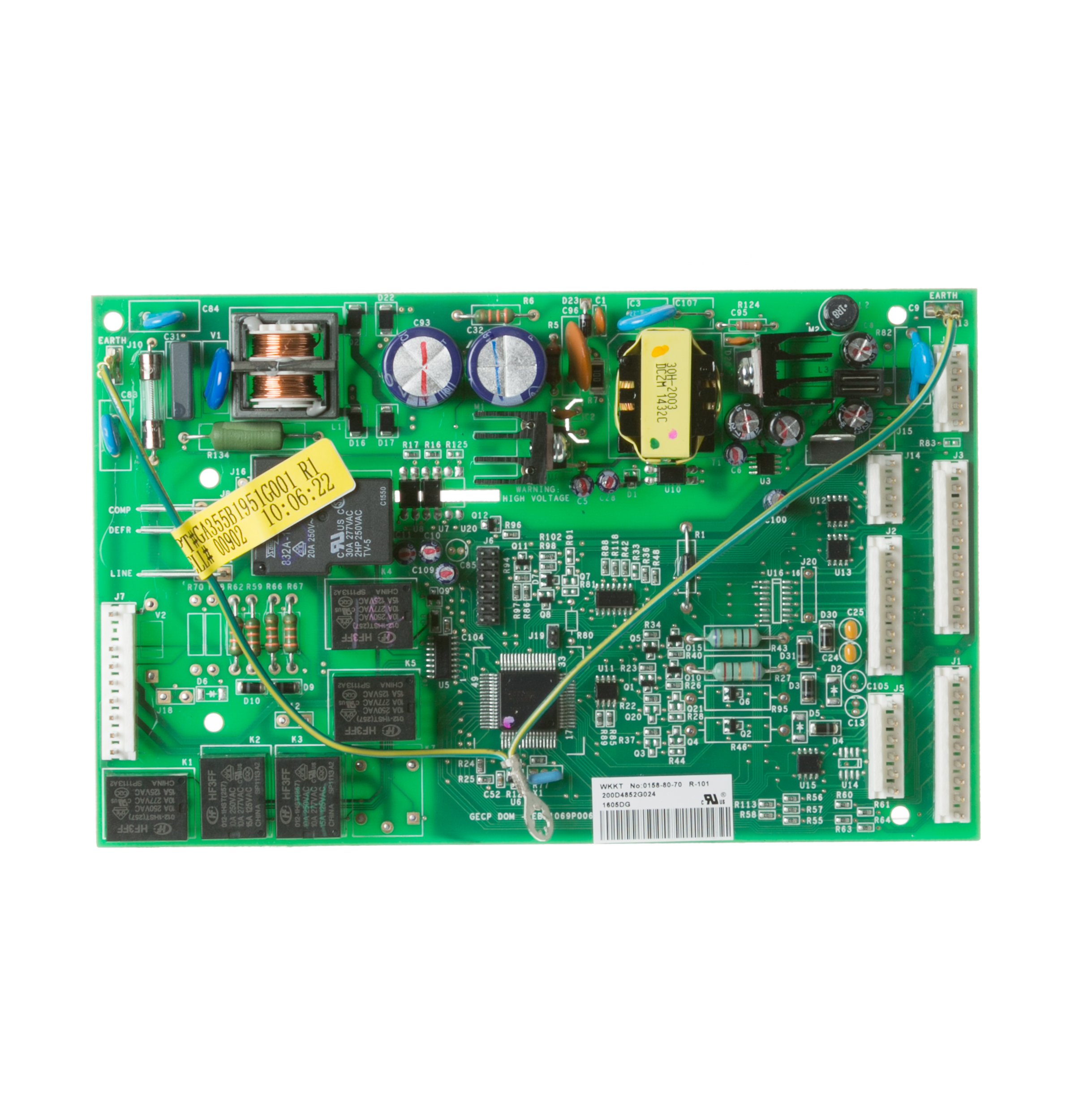 GE Appliances WR55X10775 - Placa de control electrónico para refrigerador