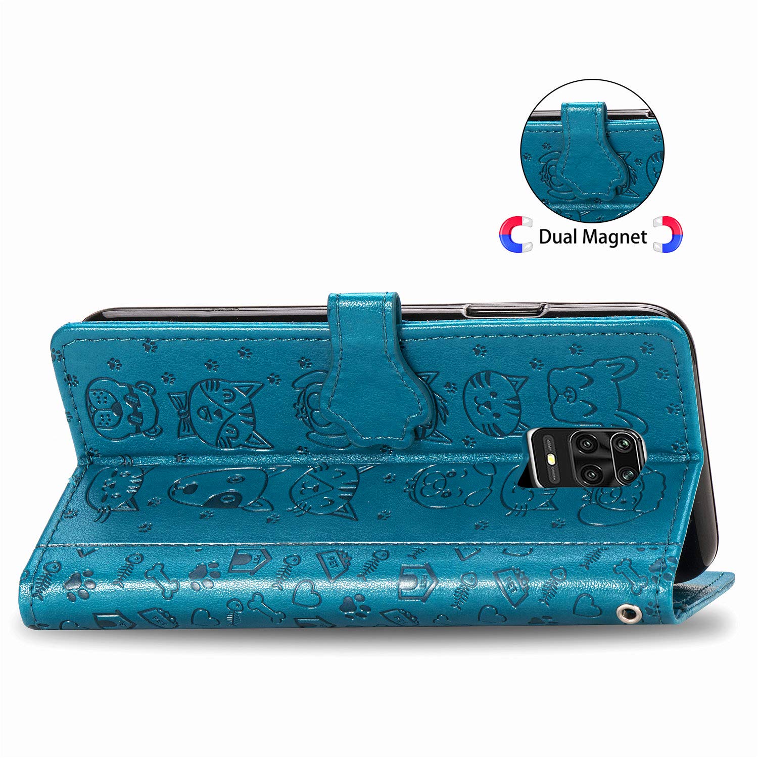 Braccialetto piatto bicolore intreccio a V chiusura magnetica cm 20... | su
