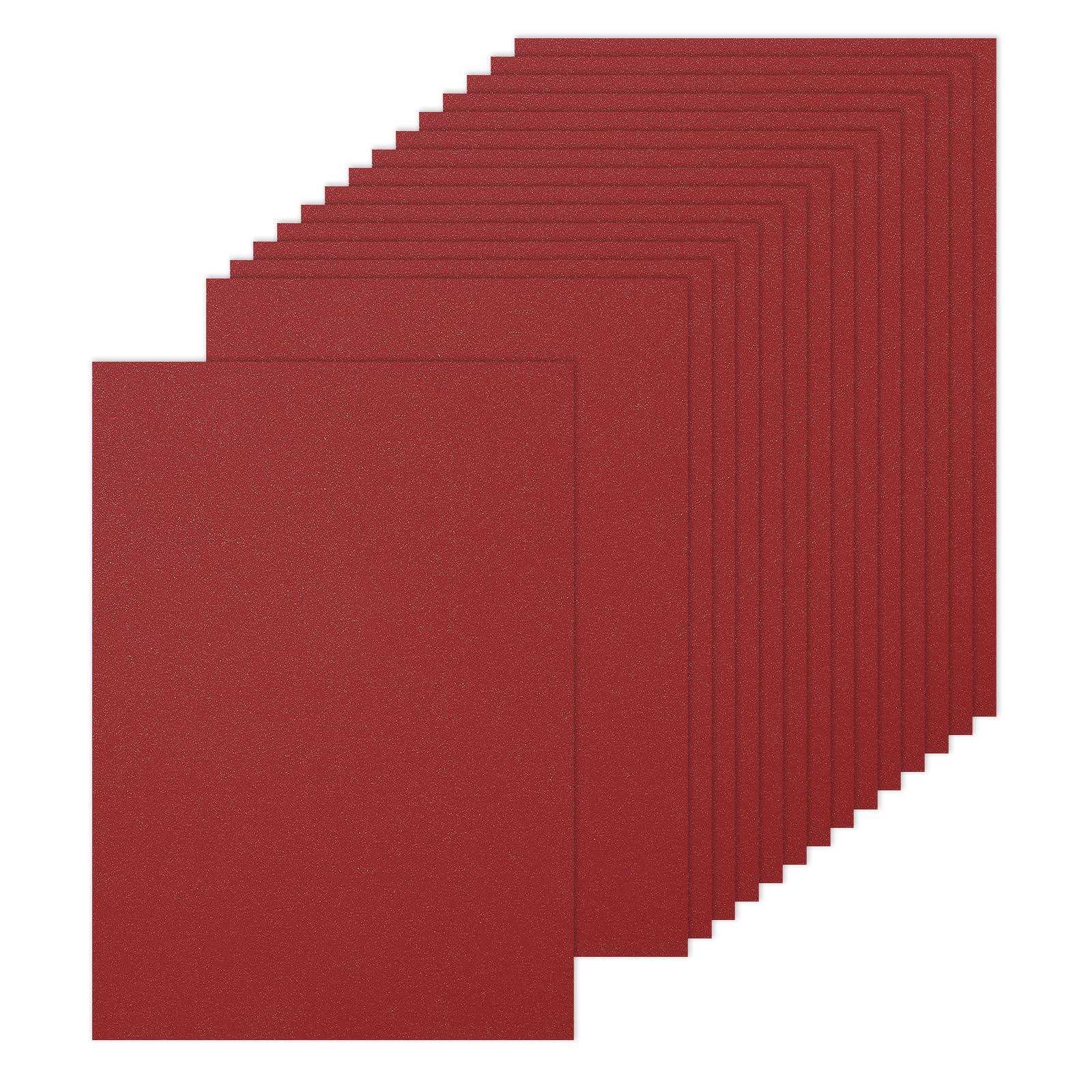 sourcing map 25 Pcs Shimmer Cardstock Paper, A5(6 x 8 Inch) Purple Red