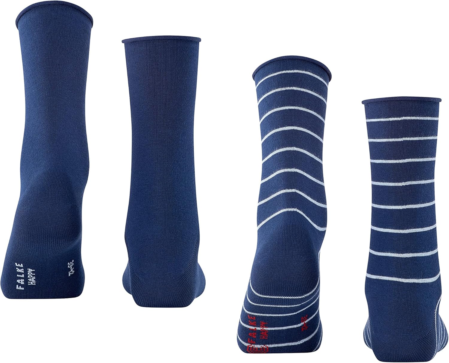 Miniatura 2 de FALKE Women's Happy Stripe 2-Pack Cotton Socks