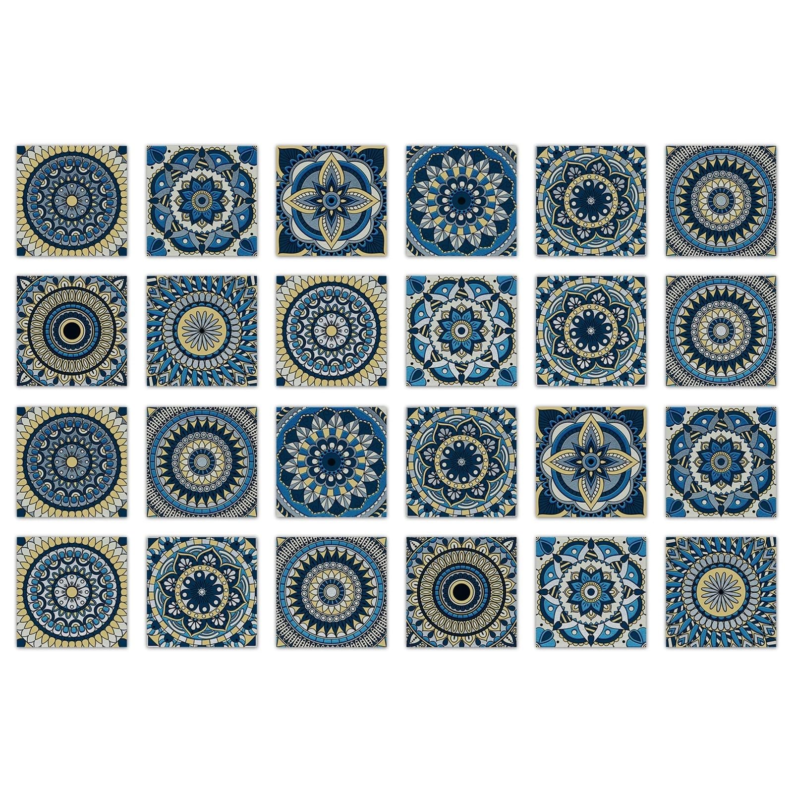 Pegatinas de azulejos 3D para tapar juntas antiguas sin obras adhesivos baño multicolor