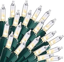 Joiedomi Clear Christmas String Lights Indoor,3002x150 Mini White Fairy Light,62.4FT Lighting Decor for Patio Dorm Classroom Bedroom Holiday Wedding Party Garland Birthday Festival,Green Wire