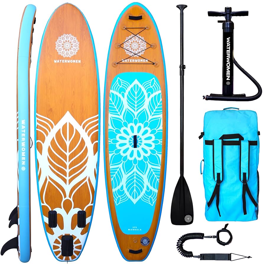 Women's Paddle Board 10'6 Inflatable Stand UP Paddle Board