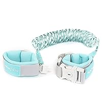 Vista 1 de Dream On Me Muñequera antipérdida con cerradura y llave en azul