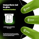 8Ease Sports Support Insoles (Pair of 1) - High-Performance Arch Support for Athletes | Shock-Absorption & Anti-Fatigue Technology | Ideal for Running, Gym, Basketball Shoes (Medium (UK 8,9,10,11)) gallery image