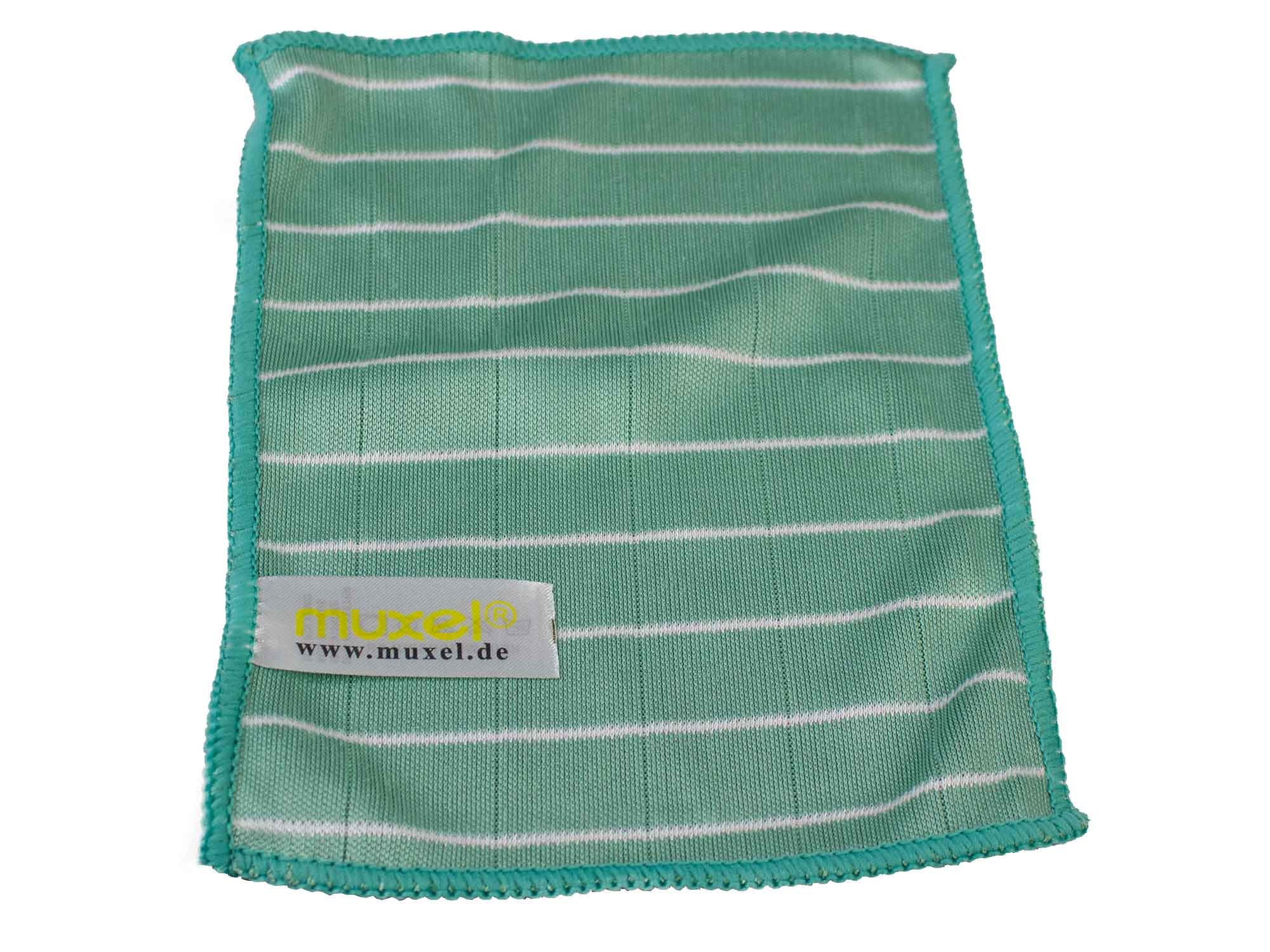 Muxel Bambus Brillenputztuch Reinigungstuch 9 Tcher Gre 20 x 15 cm Grn  Polyester Bambus Polyamid : Amazon.de: Drogerie & Krperpflege