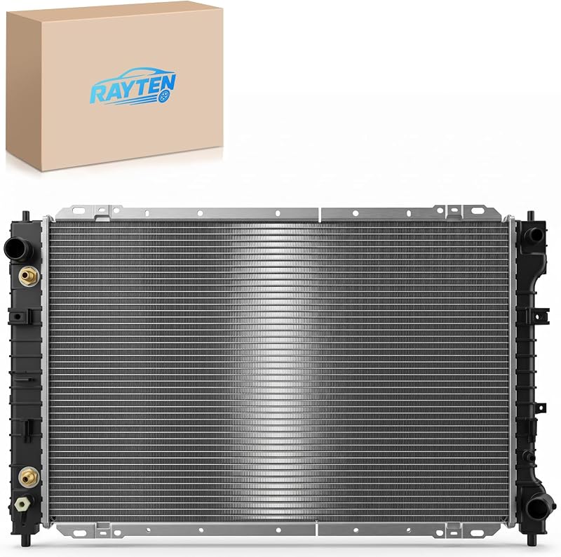 Radiador do sistema de arrefecimento RAYTEN 13067 com resfriador de óleo para Ford Escape, Mazda Tribute e Mercury Mariner – 1 unidade