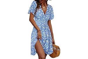 Exquisite Spring Graduation Floral Midi Dress