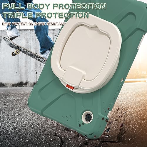 Miniatura 290 de Funda resistente para Galaxy Tab S10 Ultra 2024/S9 Ultra 2023/S8 Ultra 2022, funda híbrida resistente con soporte para bolígrafo S, funda a prueba