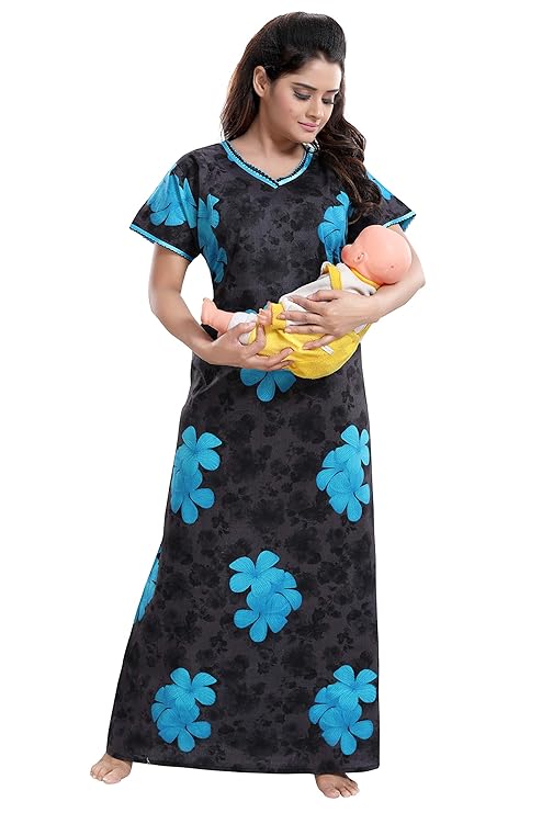 Black maternity nighty Outlet