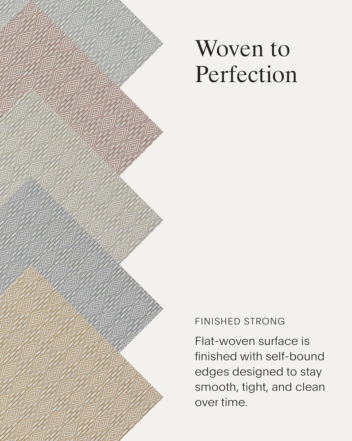 Chilewich Martha by Martha Stewart Boxwood Rug - Premium Indoor/Outdoor Runner Rug for Entryway, Kitchen, Dining Room, Patio - Slip-Resistant Backing - Sea - 1'11" x 3'