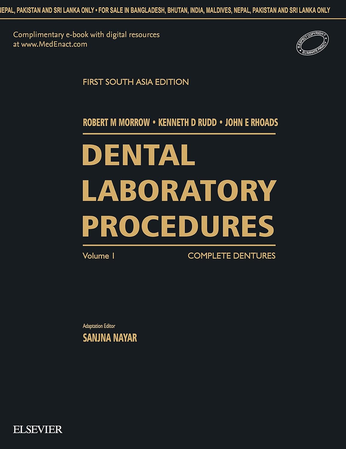Dental Laboratory Procedures First South Asia Edition Robert M