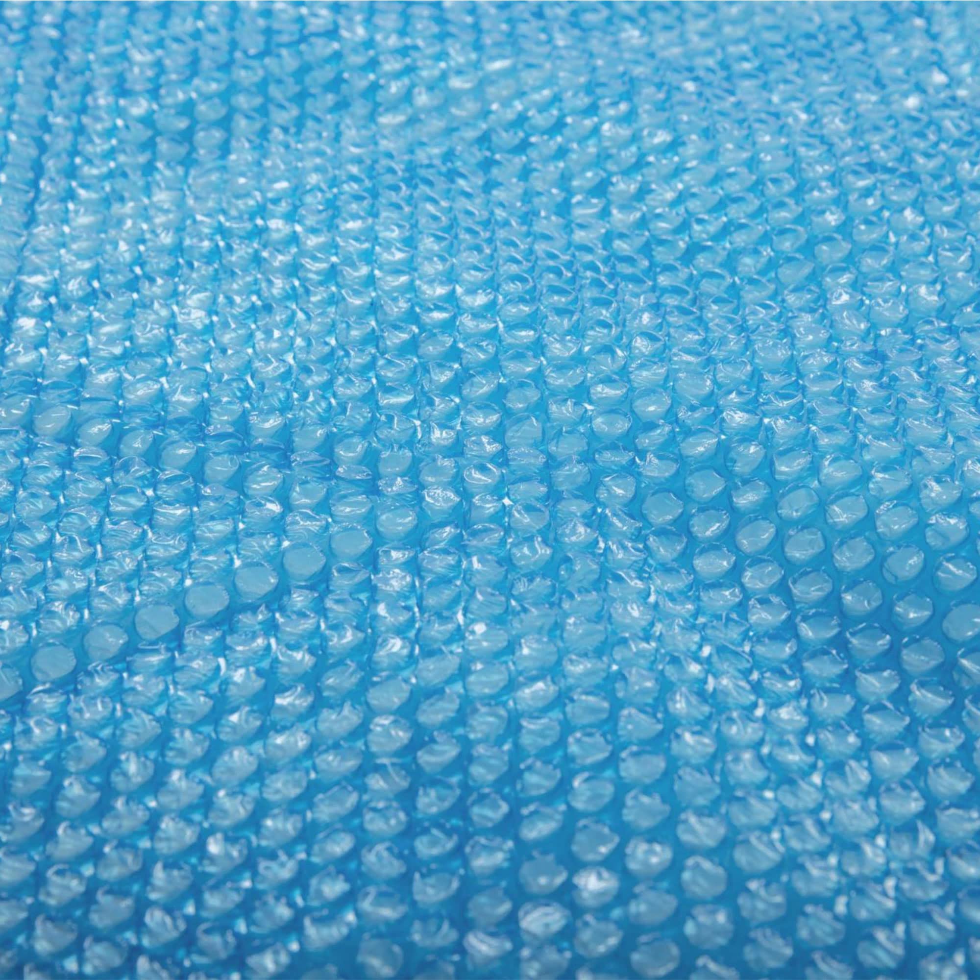 Bestway Flowclear Bâche Ovale à Chaleur Solaire pour piscines Hors Sol et creusées Bleu 4,3 x 2,4 m 5,1 cm (Housse Uniquement)