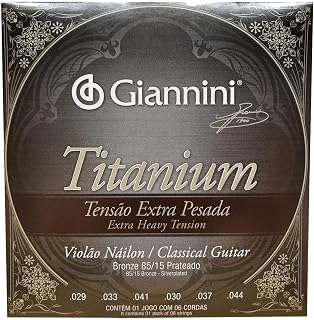 ENCORDOAMENTO GIANNINI VIOLAO TITANIUM GENWXTA