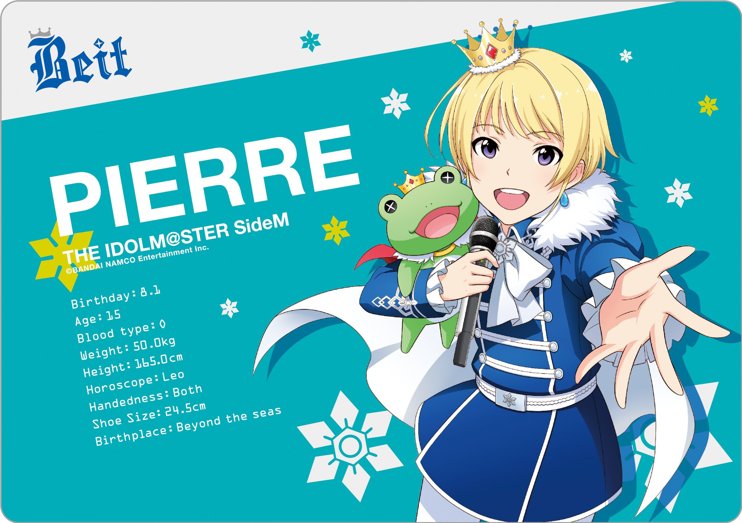 SideM Beit ピエール グッズセット アイドルマスター BANDAI NAMCO Entertainment - アイドルマスターSideM Beit グッズ