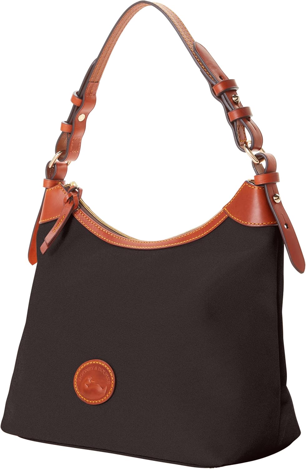 Dooney & Bourke Shoulder Bags for Women, Nylon Bag with Removable Adjustable Leather Handle