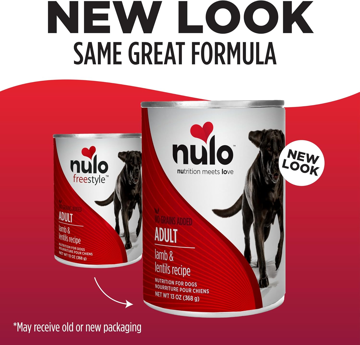 Nulo Grain-Free Lamb & Lentils Recipe Adult Wet Canned Dog Food, 13 Ounce, 12 Cans